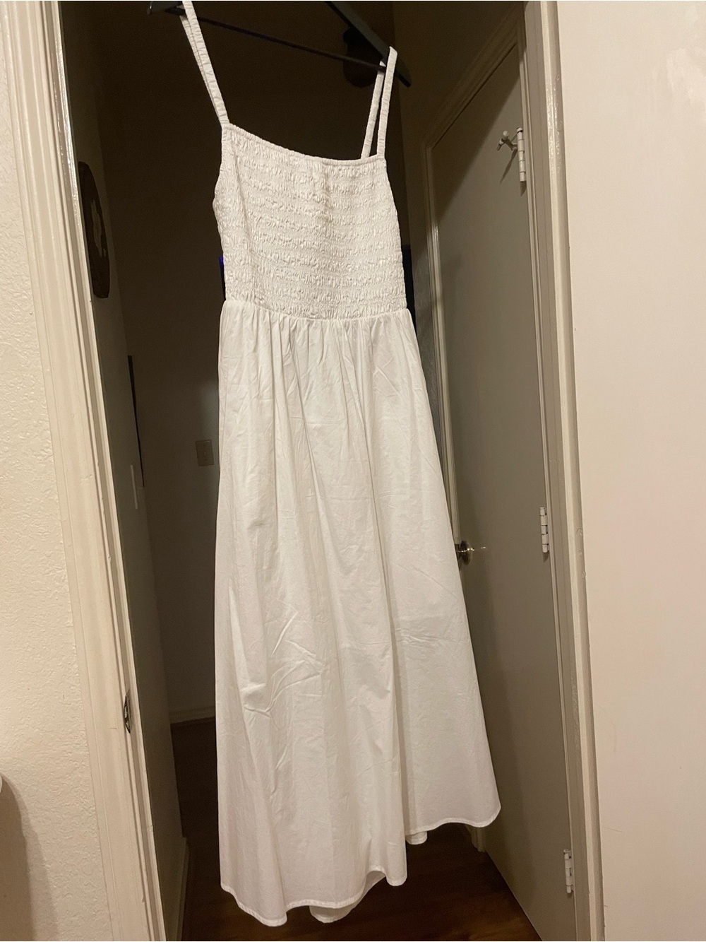 White Old Navy Maxi Dress